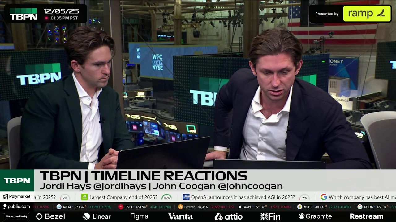 🔴 Live @ NYSE with Keith Rabois, Emily Sundberg, Adam Faze