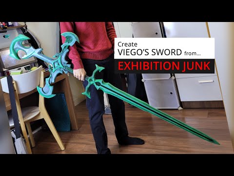 Create Viego's Ruined Blade from League of Legend | Recycle | Handmade