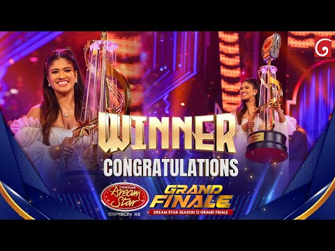 Congratulations ✨ Janani Imathma  🏆 Winner of Derana Dream Star – Season 12 🏆 GRAND FINALE