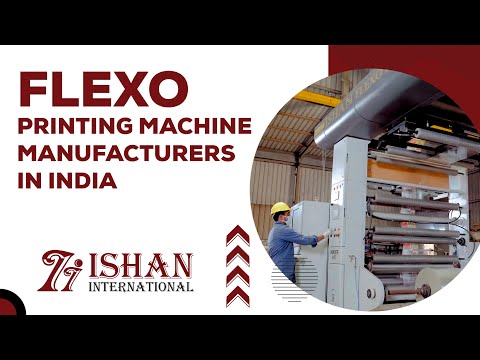 Gearless Flexographic Printing Machine