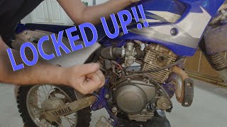 Can We Fix This Locked Up Yamaha TT-R125LE Ep52
