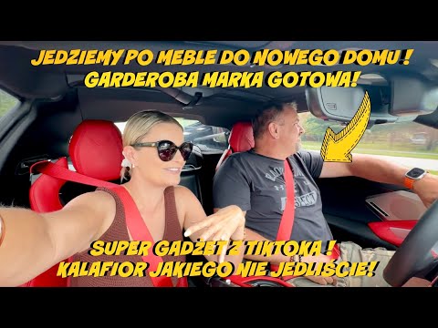 GARDEROBA MARKA GOTOWA! JEDZIEMY PO MEBLE DO NOWEGO DOMU NA FLORYDZIE! PRZEPIS NA KALAFIORA !
