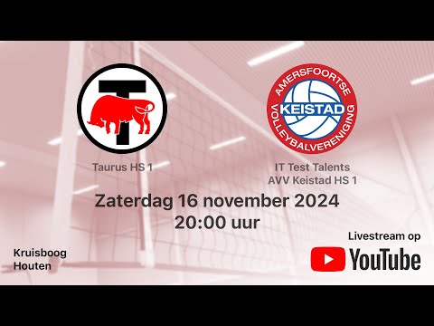 Taurus HS 1 - AVV Keistad HS 1, Volleybal Heren Superdivisie