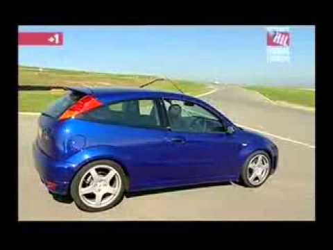 Focus RS Mk1 vs Civic TypeR and Leon Cupra-R TV's Fifth Gear - Tiff Needel 2002