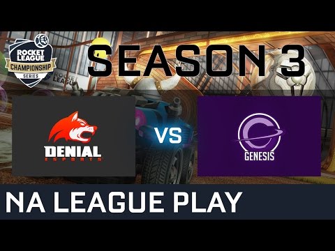Denial Esports vs Genesis NA League Play - RLCS S3