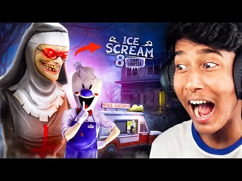 FINALLY I KILLED ROD AND EVIN NUN | ICE SCREAM 8 TRUE ENDING