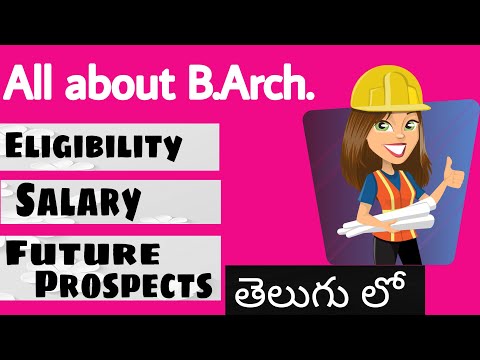 All about B.Arch.|| course details, eligibility, admission, scope , salary