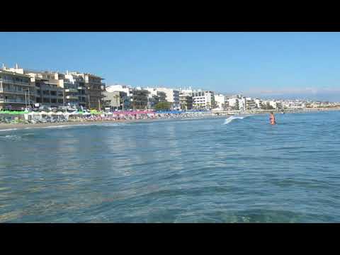 Панорама пляжа у отеля