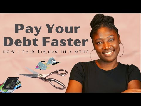 How I Paid $12,000 of Debt in 8 MONTHS