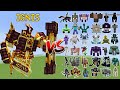 Ignis Vs All Minecraft Bosses Minecraft Mob Battle