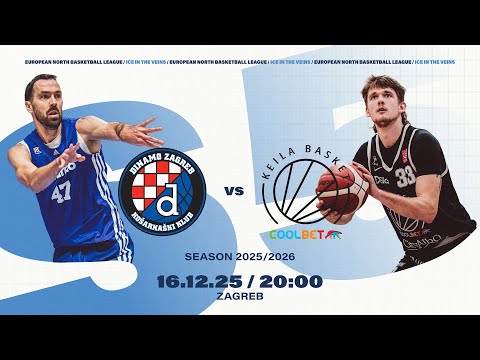 Dinamo Zagreb v Keila Coolbet |  Dec 16, 2025, 8:00 PM | ENBLeague 2025/26