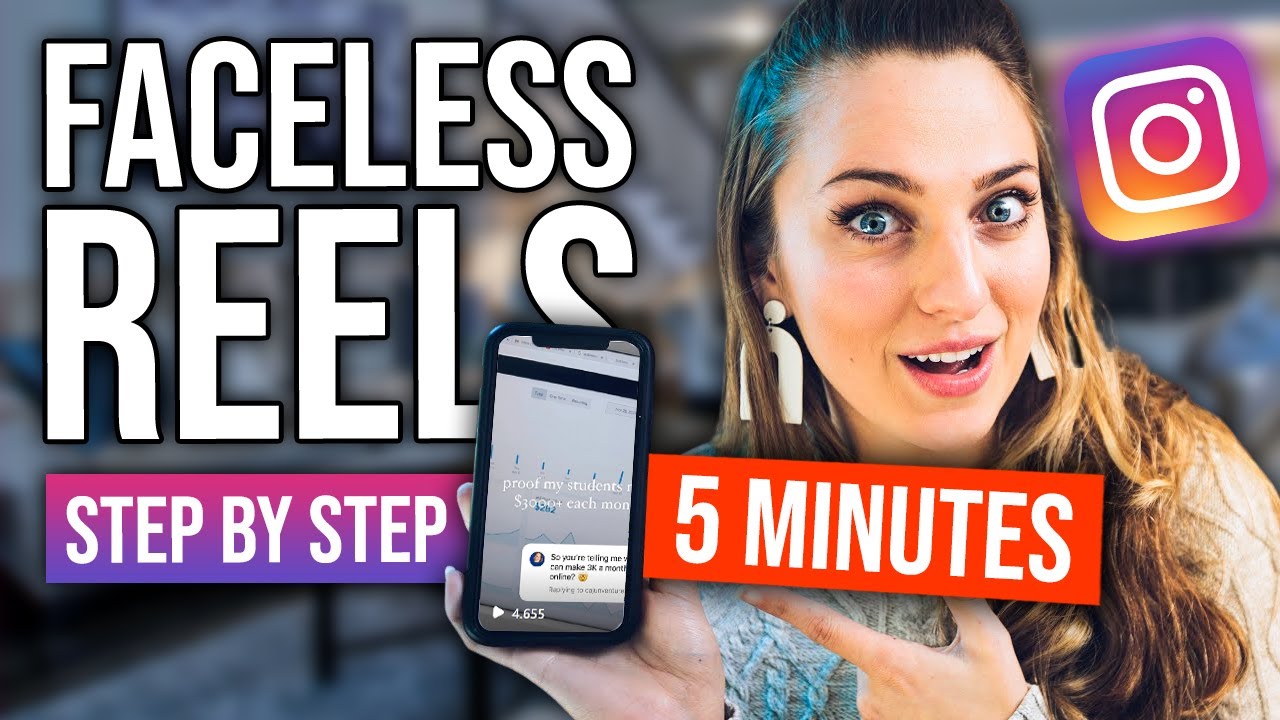 How To Make Your First Faceless Instagram Reel (step by step!)