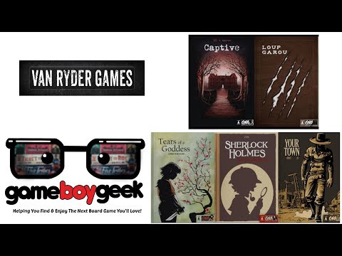 The Game Boy Geek Previews Captive & 4 Other Graphic Novel Adventures