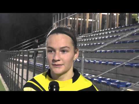 Elke Van Gorp na KAA Gent Ladies - SK Lierse op 06.12.2015