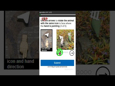 Use the arrows to rotate animal with the same icon to face where the han...