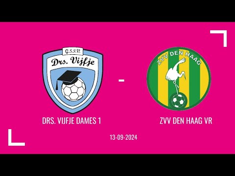 Drs. Vijfje Vr1 - ZVV Den Haag Vr1 (13-9-24)
