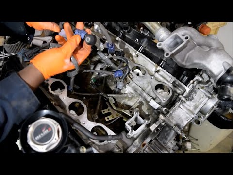 Ep.6| Knock Sensors. Nissan Infiniti VK45DE engine reassembly. 4.5 liter V8 for M45. Q45, FX45, Fuga