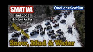 Brute Force and Friends enjoying the Spring Thaw, Snow, Water and Mud