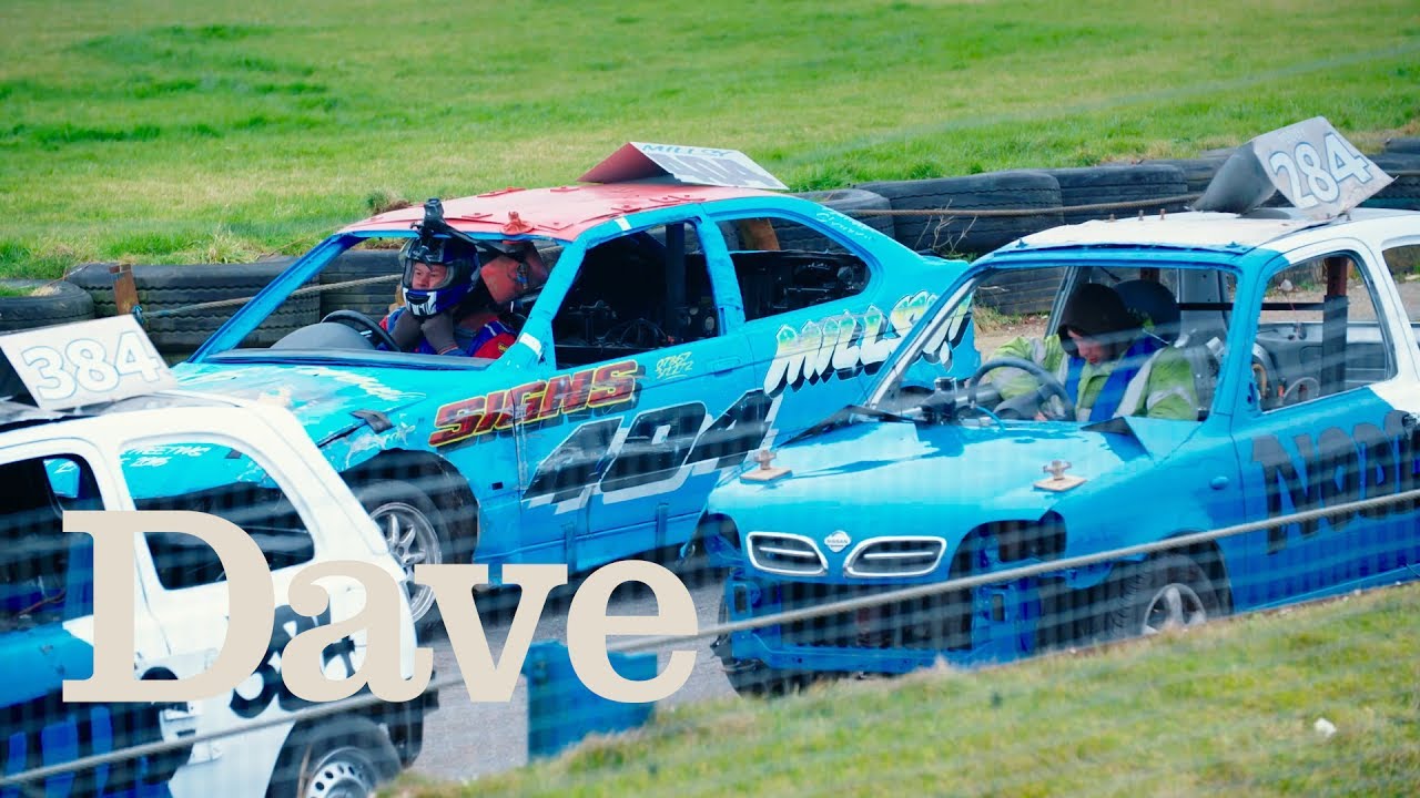 The Joy Of Techs | Marcus Brigstocke & Alexis Conran Banger Racing | Dave
