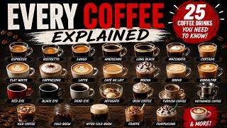Every Type of Coffee Drink Explained