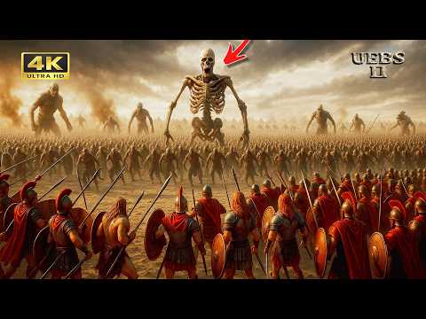 CAN MAD ANCIENT WARRIORS STOP THE 3,000,000 UNDEAD HORDE? | UEBS 2 FANTASY APOCALYPSE
