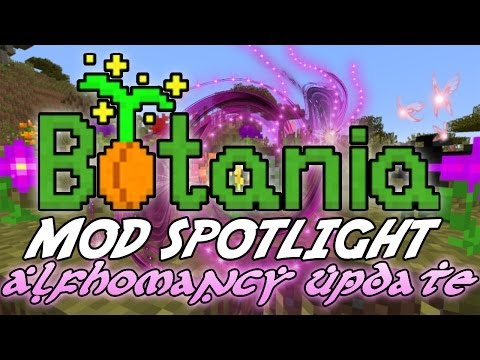 Botania 1.7.2 Mod Spotlight - Alfhomancy Update