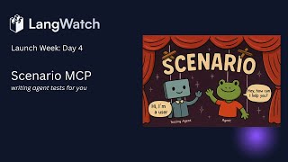 LangWatch Scenario MCP - Writing Agent Tests (simulations) automatically for you