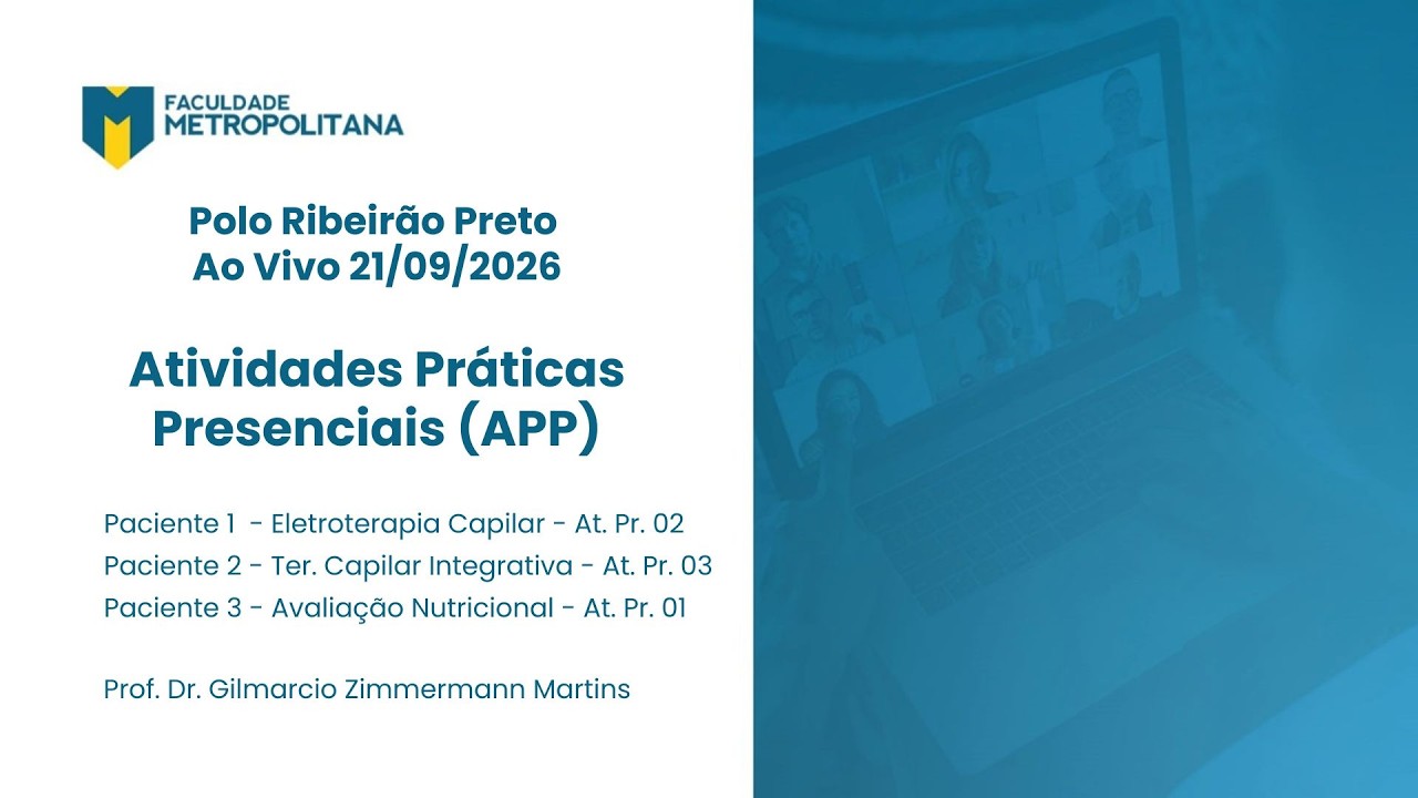 Atividades Práticas Presenciais (APP) - Ao Vivo 21/09/2026