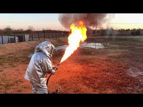 X15 Flamethrower TEST