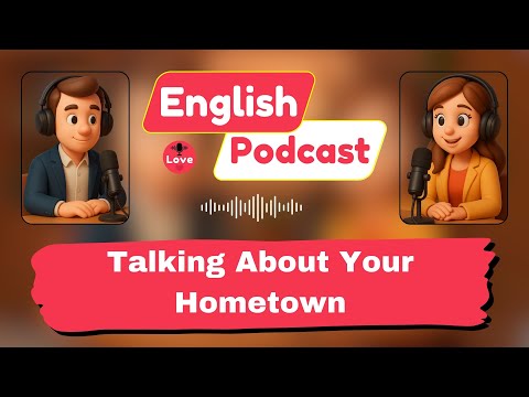 Talk About Your Hometown in English: Easy Conversation for Beginners! | English Podcast #podcast