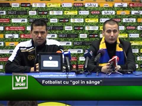 Fotbalist cu “gol în sânge”