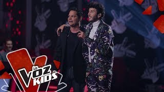 Rey Ruiz canta Popurrí: Amiga, Mi Media Mitad en el Entrenamiento Yatra | La Voz Kids Colombia 2019