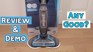 BISSELL SpinWave Hard Floor Cleaning Mop Review & Demonstration