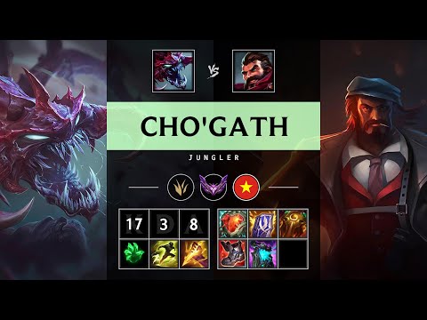 Cho'Gath Jungle vs Graves - VN Master Patch 25.19