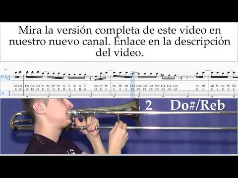 Como Tocar Trombón KAROL G, Shakira - TQG Tablatura um-a-n927 vistas previas