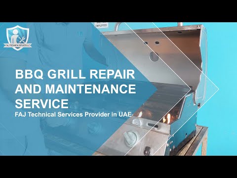 BBQ Grill Repair DIY Fix in Dubai | Barbeque Grill Rebuild and Gas Grill Burner Replacement | FAJ