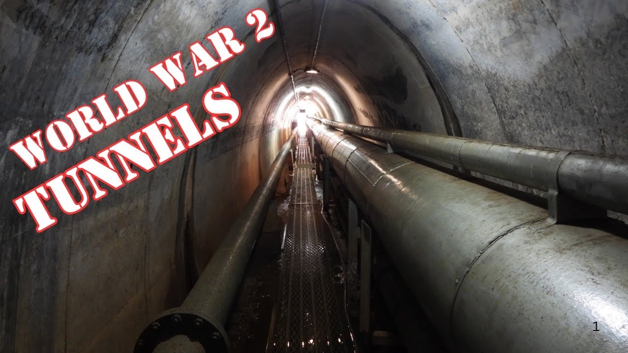 Embark on a virtual tour of WWII Oil Storage Tunnels.