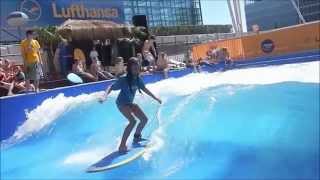 The Infinity Wave - Kids learning to surf