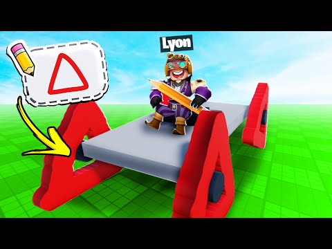 DISEGNA LE TUE RUOTE PER VINCERE LA GARA SU ROBLOX!!