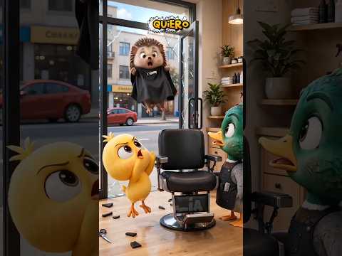 QUIERO ESTE CORTE DE PELO #humor #divertido #pollito #PIXEL_IA