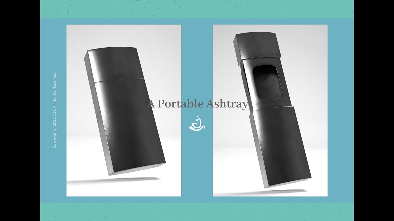 ㅣJC'sㅣ3D MOELSㅣA Portable Ashtray