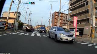 preview picture of video 'My ride with Mobius ActionCam 1080p in Sendai City - Japan #4'
