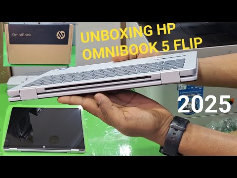 HP OMNIBOOK 5 FLIP 14 UNBOXING 2025 MODEL 