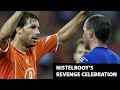 Ruud Van Nistelrooy revenge celebration