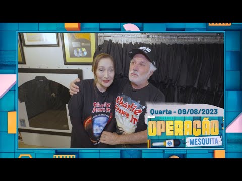 Operação Mesquita 09/08/2023 - Otavio e Sônia Abrão visitam exposição em homenagem ao Chorão