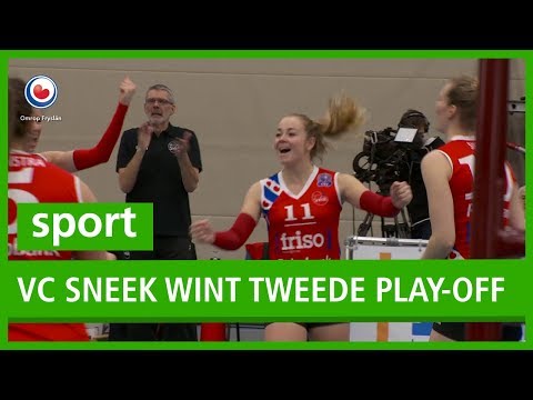 VOLLEYBAL: VC Sneek wint tweede play-offwedstrijd
