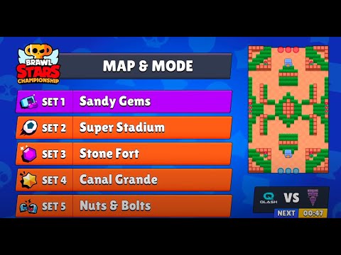 QLASH EU  - CODEMAGIC PURPLE Set1 | European Finals | Brawl Stars May 2020 Final