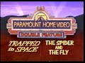 Opening To Trapped In Space The Spider The Fly 1994 Double Feature Screener VHS