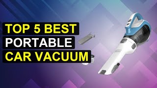 Top 5 Best Portable Car Vacuum | Top-Rated Compact Car Vacuum