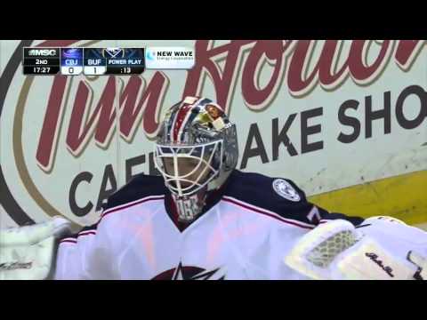 Blue Jackets @ Sabres Highlights 10/12/15